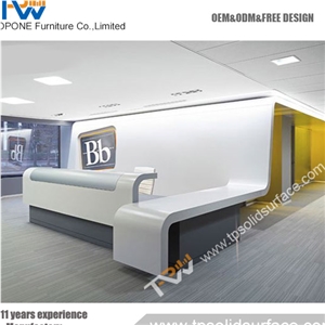 Competitive Price Hot Selling Semi Circle Ticket Reception Counter