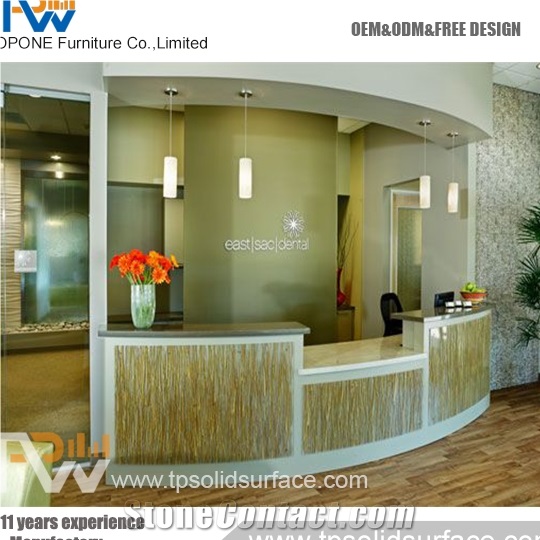 Competitive Price Top Level New Products Circular Reception Desk