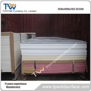 Corian Solid Surface Sheet Factory Price Directly Free Sample to Testing