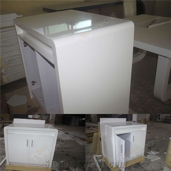 Factory Price Solid Surface Kitchen Countertops With Cabinets For