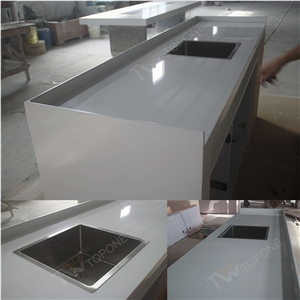 Factory Supply Custom Design Solid Surface Kitchen Cabinets Design for Sale