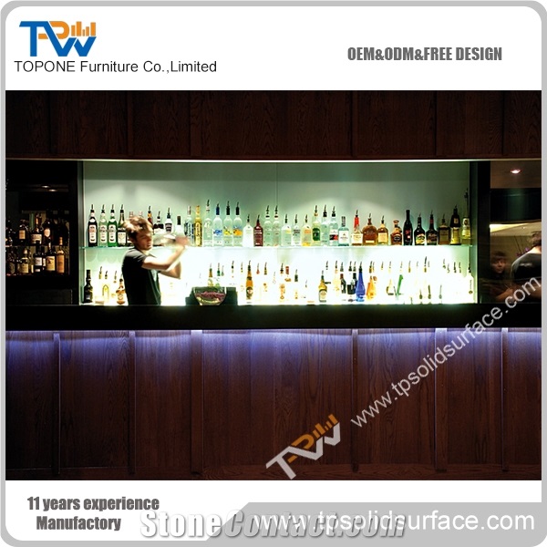 Led Light Modern Furniture Bar Counter Restaurant Counters Table