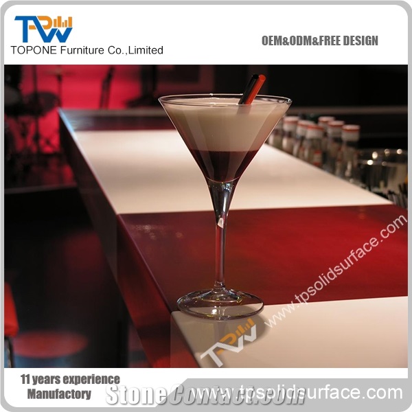 Long Coffee Juice Bar Counter for Sale