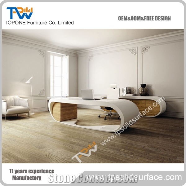 Luxury Custom Design Office Google Table Top for Manager