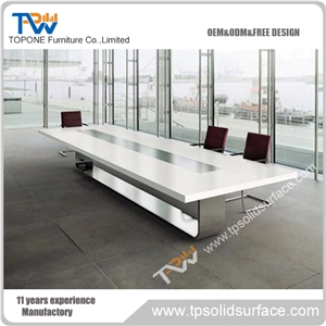 Modern Style Manmade Stone Design Office Furniture Tea Tables