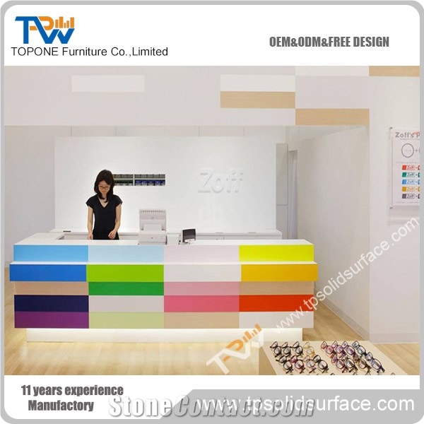 New Products Hot Sale Exhibition Booth Desk Reception