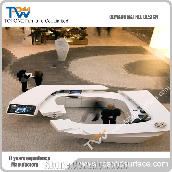 Newest High-Ranking Retail Shop Small Reception Desk