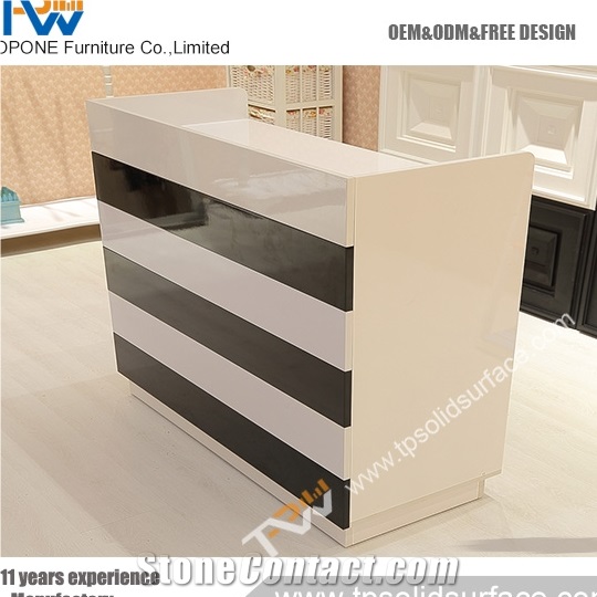 Office 2 Person Standing Reception Desk