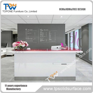 Practical High-Ranking Clubhouse Reception Desk