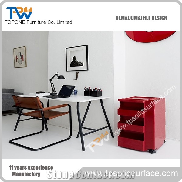 Solid Surface Office Table Design, Office Executive Office Desk Design for Sale