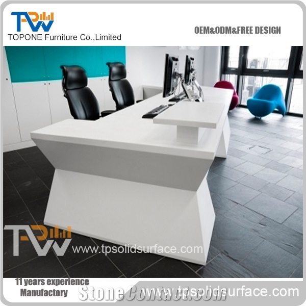 Strd-653 Solid Surface/Artificial Marble Airport Reception Counter