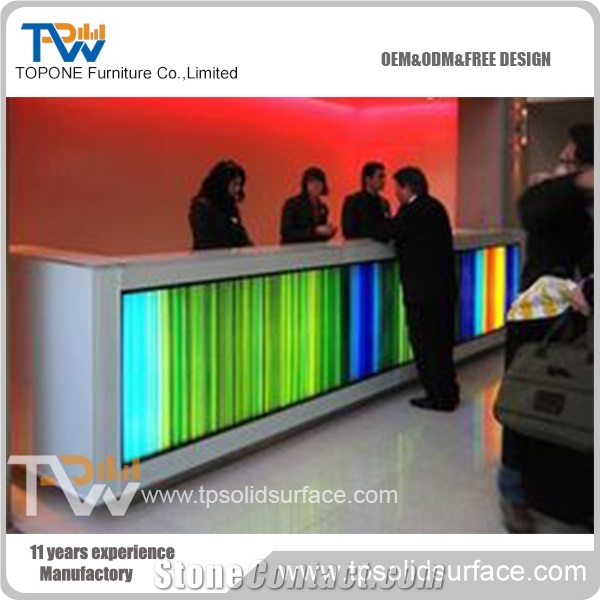 The Most Popular Hot Sale Marble Stone Library Reception Counter