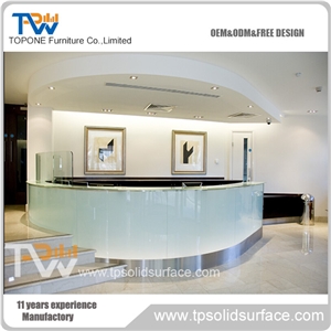 The Most Popular Special Solid Surface Mobile Reception Desk
