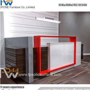 Welcome Wholesales Economic Perfect Tanning Salon Reception Counter