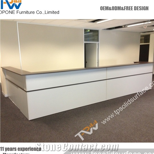 Wholesale Cheap Top Level Reception Counter for Art Gallery