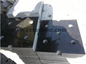 Black Basalt Water Holes&Water Drainage Stone for Watering