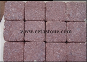 Red Porphyry Pavers&Red Porphyry Paving Sets&Porphyry Cobble Stone& Porphyry Walkway Pavers&Exterior Pavers