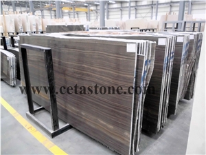 Wooden Effect Slab&Tobacco Marble&Eromosa Brown Marble& Marble Wall Covering Tiles