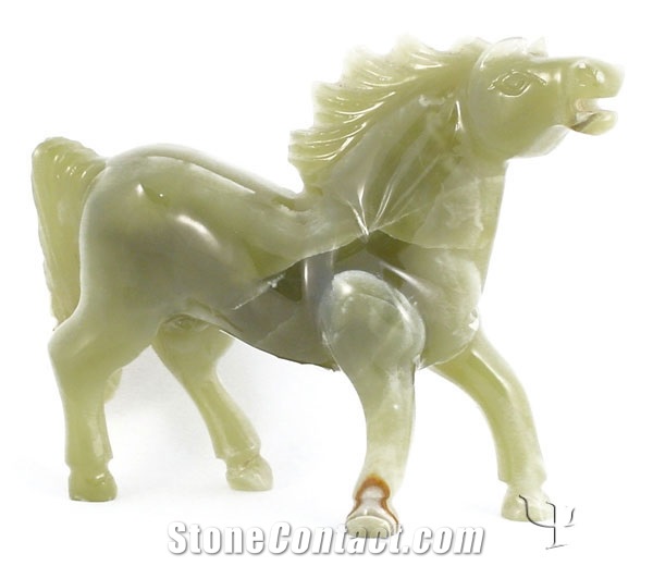 Green Onyx Horse
