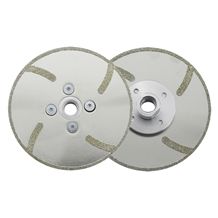 Electroplated Diamond Blade Cutting Disc with Double Side Reinforcing Rib