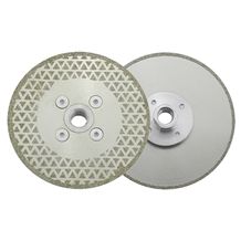 Electroplated Diamond Blade Cutting & Grinding Disc (Pyramid Double Side Coated)