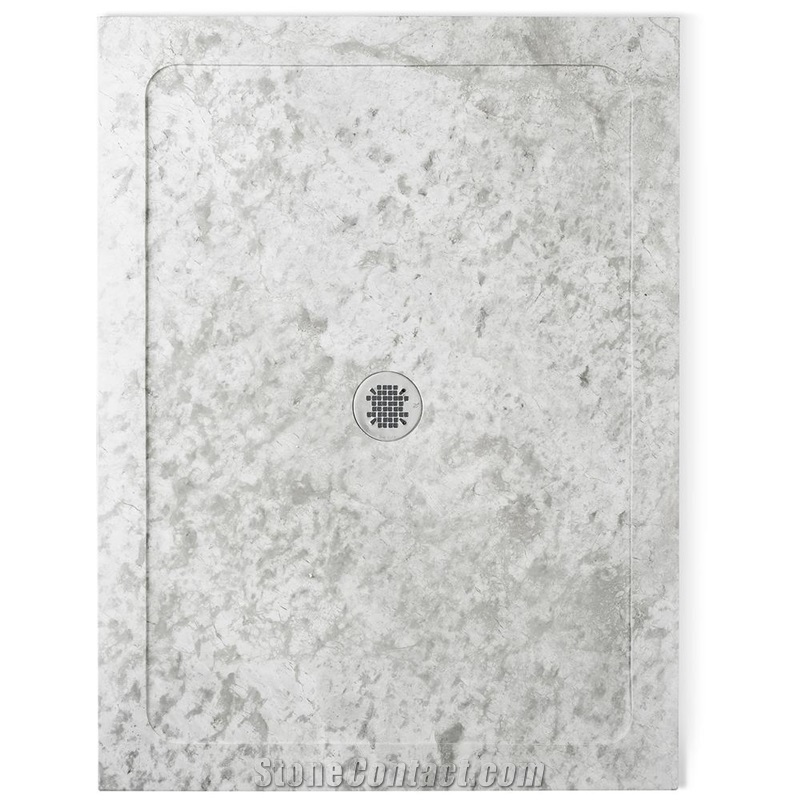 Bms-3648 - 36" X 48" Ice Marble Shower Base