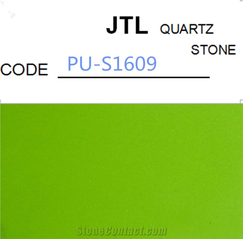 Crystal Quartz Green Apple Colors for Kitchen Bar Countertop Bench Tops Brazil Popular Power Colors