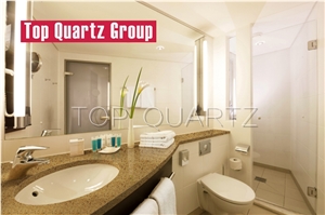 Bathroom Quartz Stone Countertop,Vanitytops,Good Price Quartz Stone Bath Top