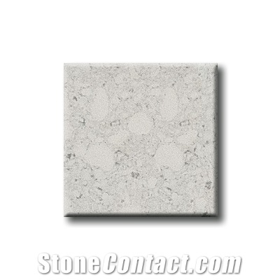 Bianco River Artificial Quartz Stone Slabs From China Stonecontact