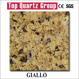 Giallo Quartz Stone,Artificial Quartz Stone Slabs,Quartz