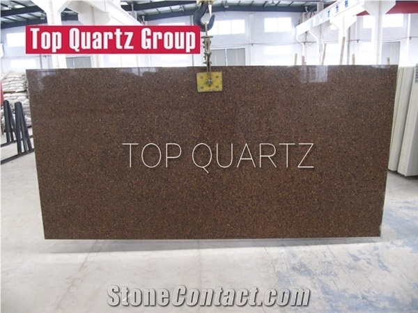 Medium Grain Quartz Stone Slabs, Solid Surface Engineered Stone