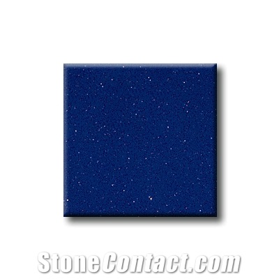Mystic Blue Ct407 Artificial Quartz Stone Slabs