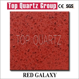 Q1803 Red Starlight Quartz Stone Slabs & Tiles