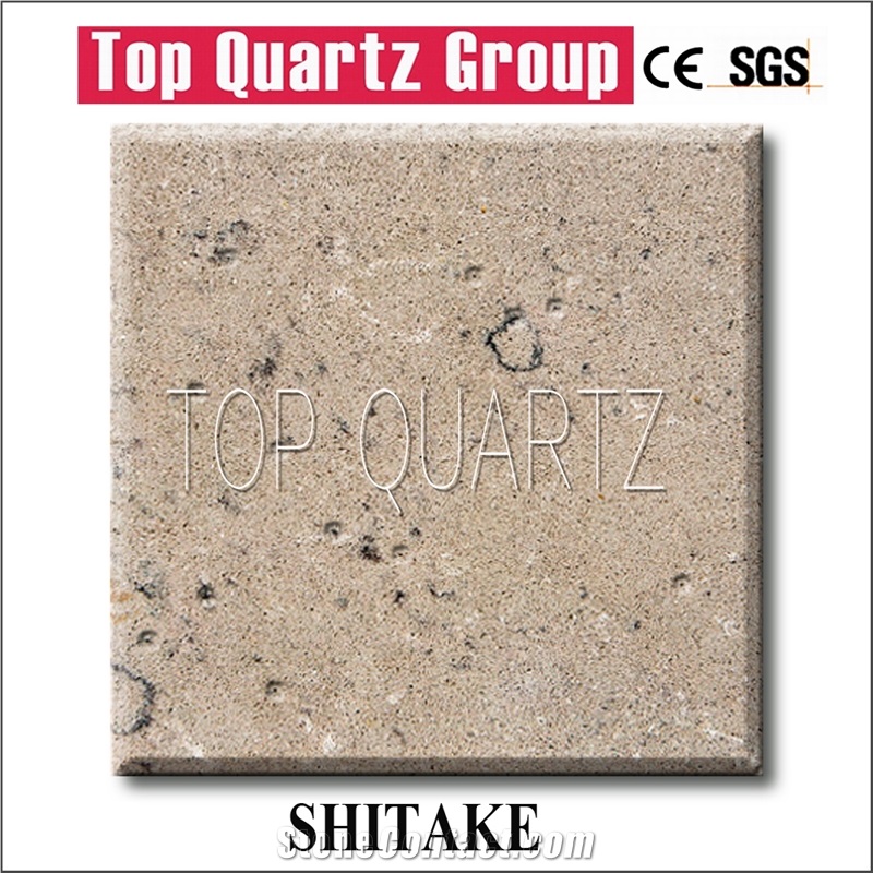 Shitake Quartz Stone Slabs Artificial Stone Tiles From China