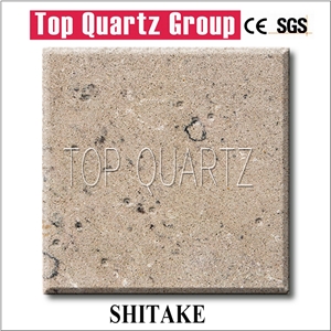 Shitake Quartz Stone Slabs, Artificial Stone Tiles