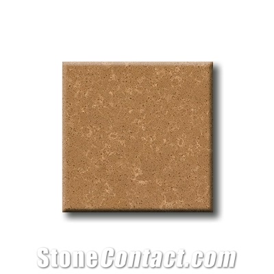 Sonora Gold Artificial Quartz Stone Slabs for Counter Tops