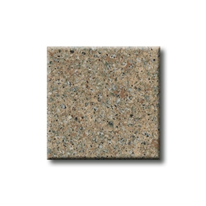 Tea Leaf Artificial Quartz Stone Slabs for Counter Tops