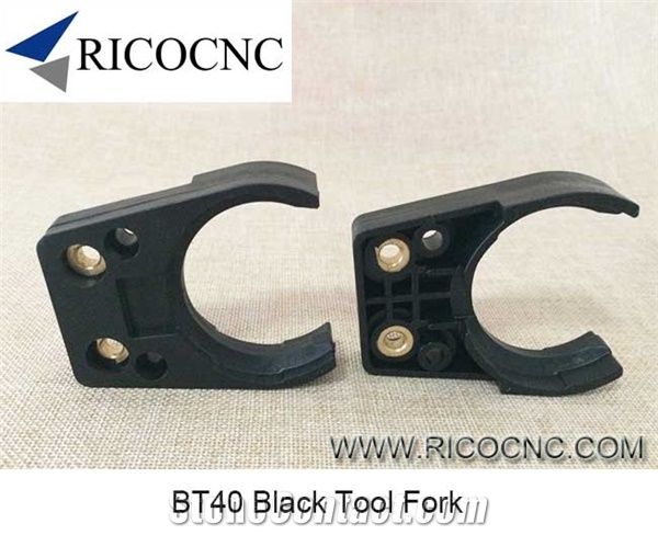 Black Bt40 Tool Forks, Cnc Tool Forks, Atc Tool Grippers, Bt40 Tool Clips, Plastic Cnc Tool Holders, Cnc Tool Magazine Cnc Machine