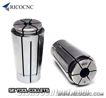 High Precision SK10 Collet Spring Collet for CNC Milling Lathe Tool 