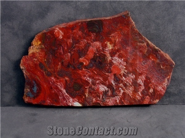 Red Stromatolite Slabs, Stromatolite Red Calcarenite Slabs & Tiles