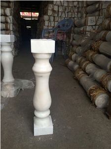 White Marble Column Balustrade,White Marble Pillars