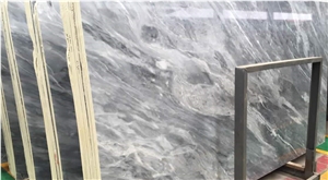 Silveretto Grey Marble Slabs - Polished