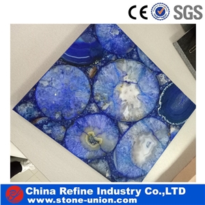Translucent Blue Jade Panel ,Blue Jade Tile&Slabs,Elegant Blue Jade Stone Translucent Artificial Stone Slabs