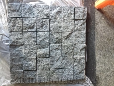 Granite Paving Stone, Yellow Granite Hexagon Cube Stone & Pavers