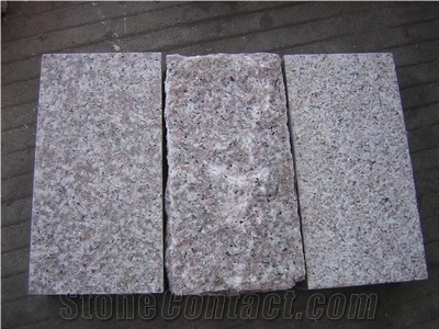 Granite Paving Stone, Yellow Granite Hexagon Cube Stone & Pavers