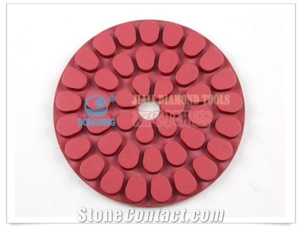 5fp3 - 125mm (5") Floor Polishing Pads for Marble, Granite, Tile, Ceramic and Concrete Floor