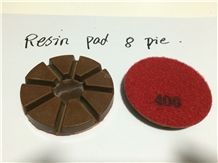 8 Pie Resin Bond Polishing Pad for Terrazzo and Concrete Floor