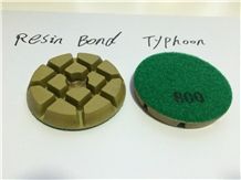 80mm (3") Superior Resin Bond Floor Polishing Pad for Terrazzo and Concrete Floor Typhoon