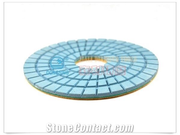 9fp4-5 - 225mm (9") Floor Polishing Pads for Marble, Granite, Tile, Ceramic and Concrete Floor