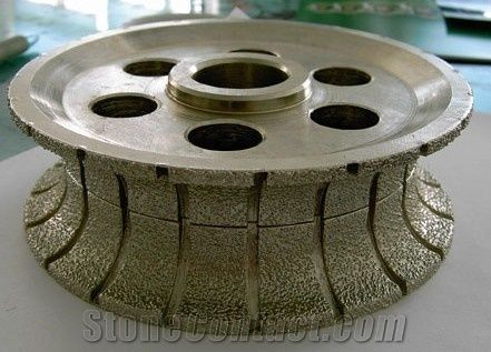 Cnc Profile Wheels / Vacuum Brazed Cnc Profile Wheels